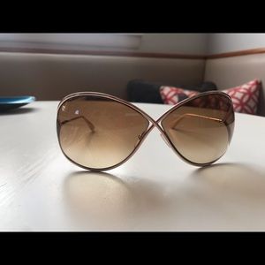 Tom Ford Sunglasses”Miranda” gold/gold